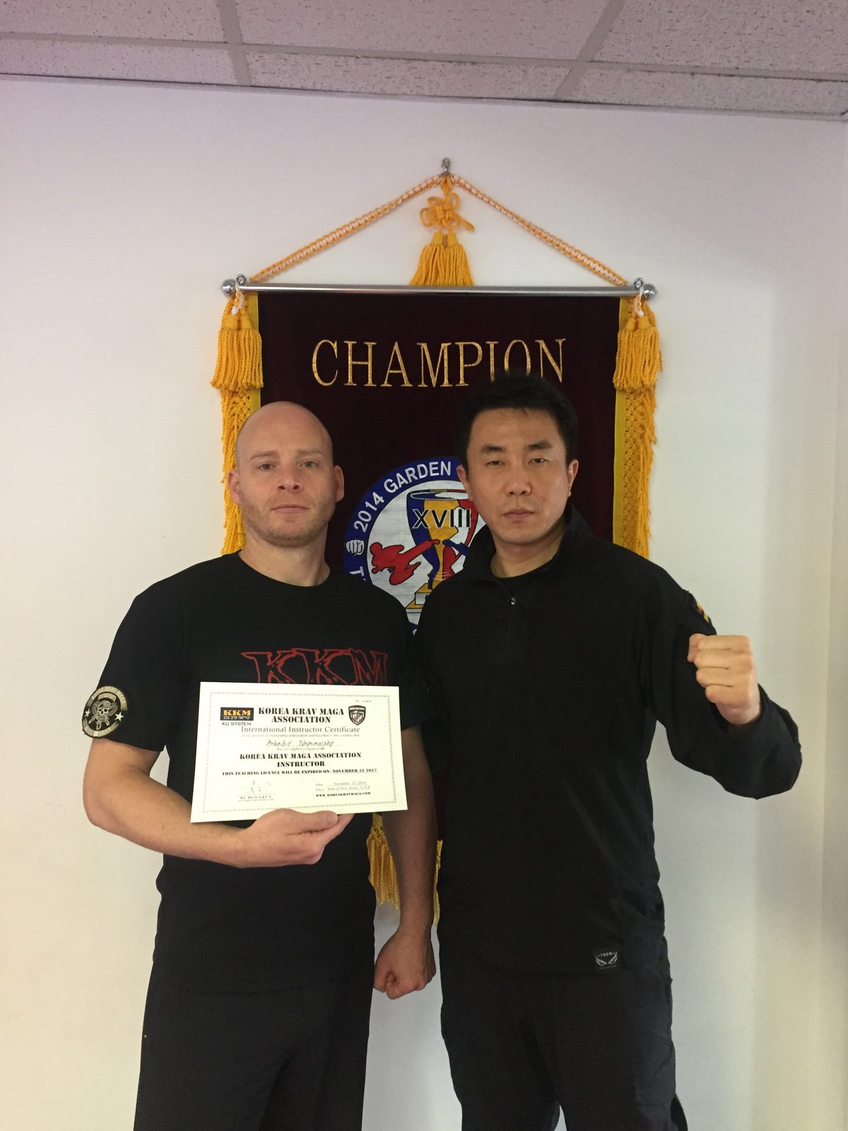 KKM Krav Maga training floor